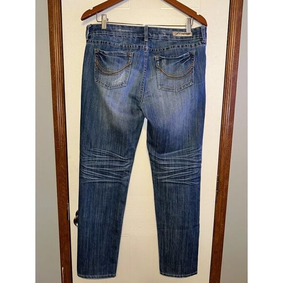 Refuge Flirty Everyday Skinny Distressed Jeans Size 10S - Picture 4 of 11